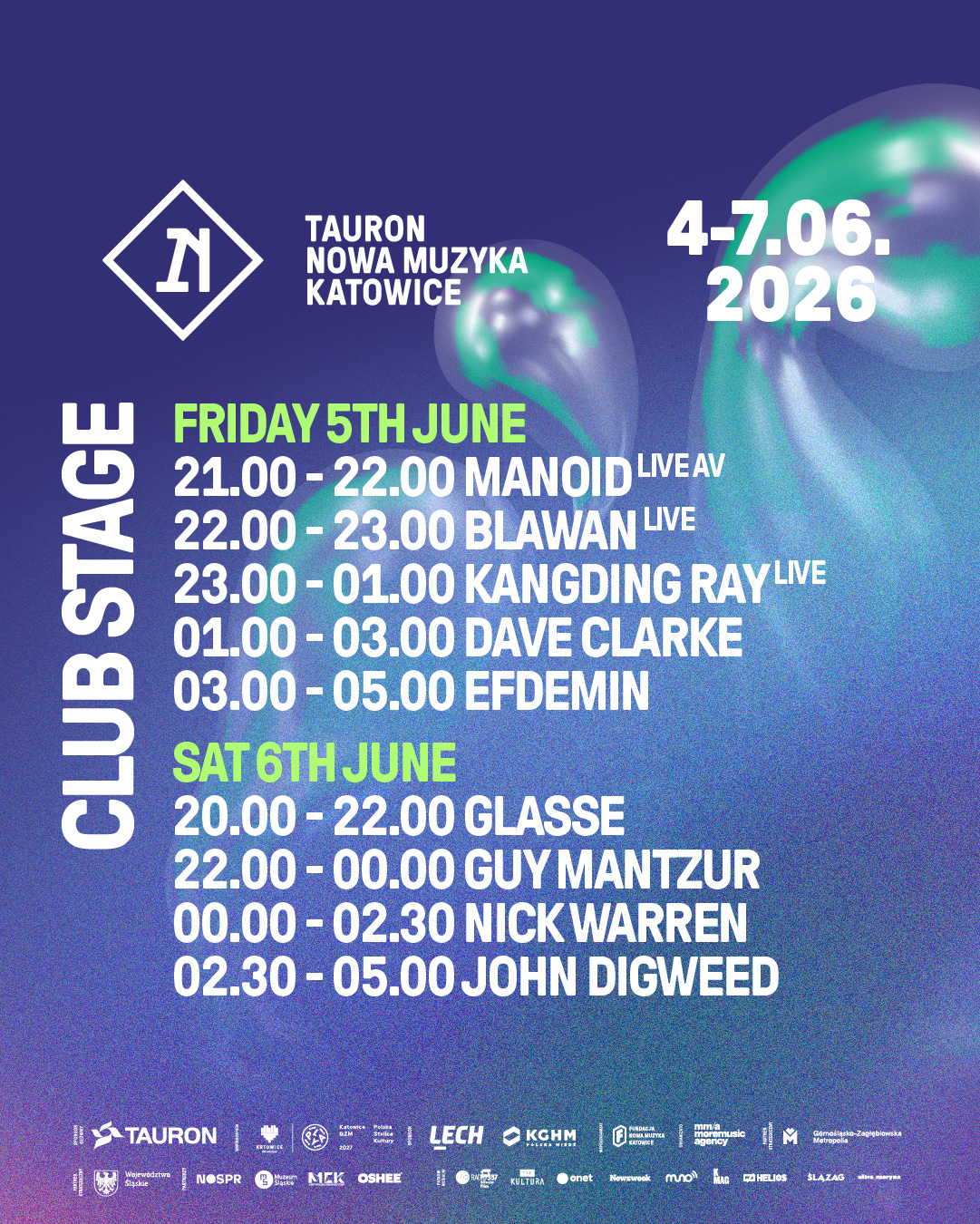 Club Stage lineup - zdjęcie 1